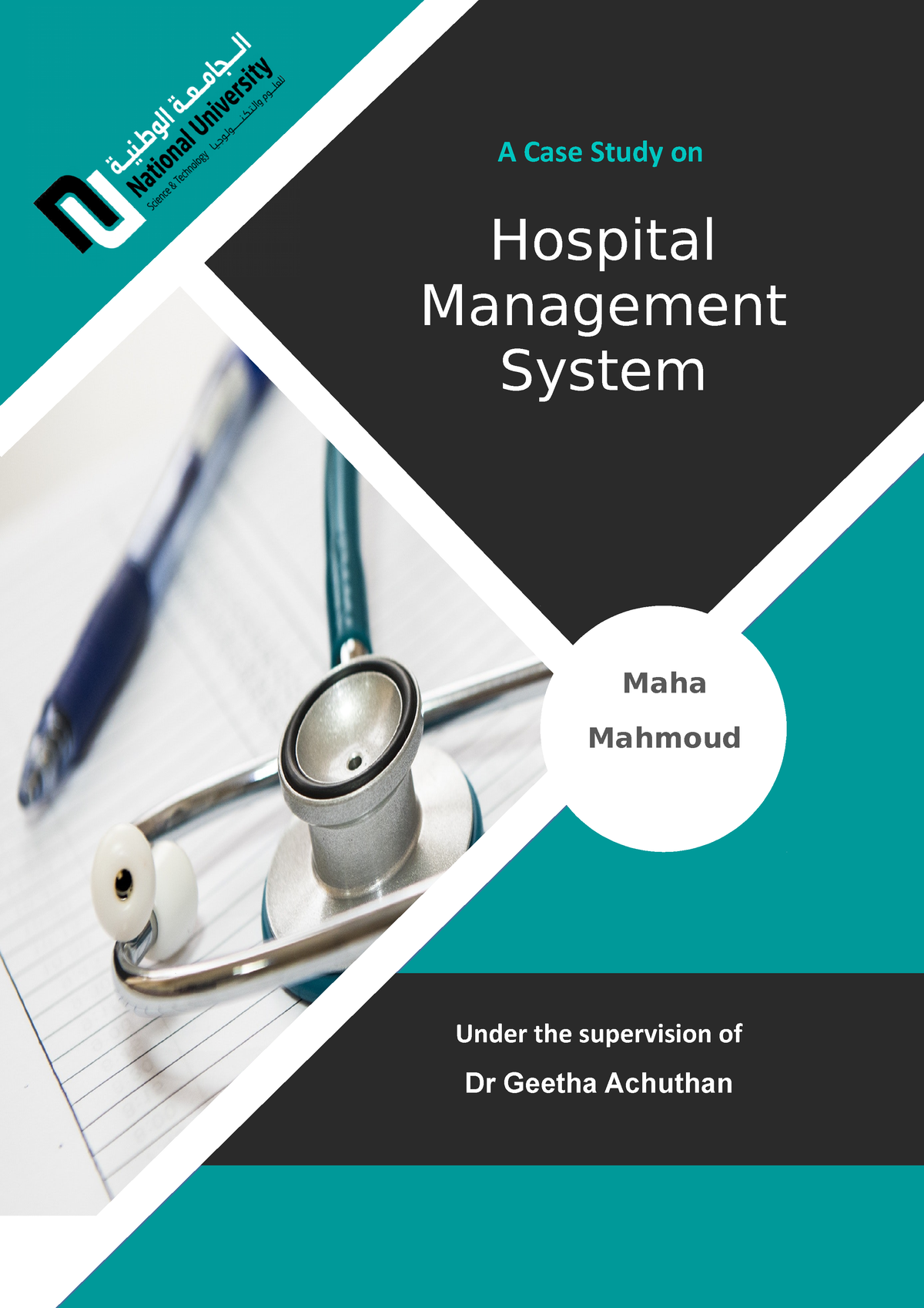 case study on hospital management ppt