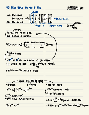 Special Assignment Engineering Mathematics 1 - Problems, recommended ...