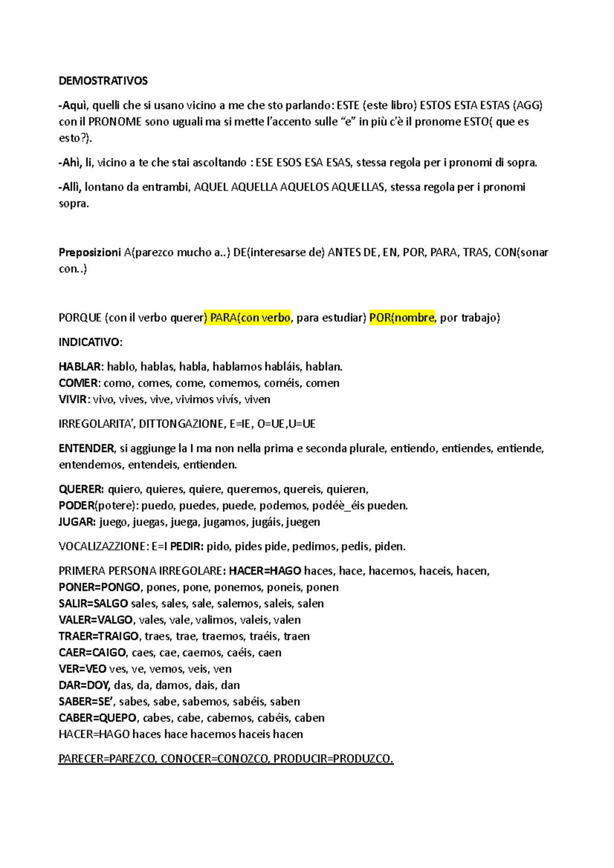 Spagnolo B1Esercitazioni per esame DEMOSTRATIVOS Aquì , quelli che si usano vicino a me che Spagnolo B1Esercitazioni per esame DEMOSTRATIVOS Aquì , quelli che si usano vicino a me che