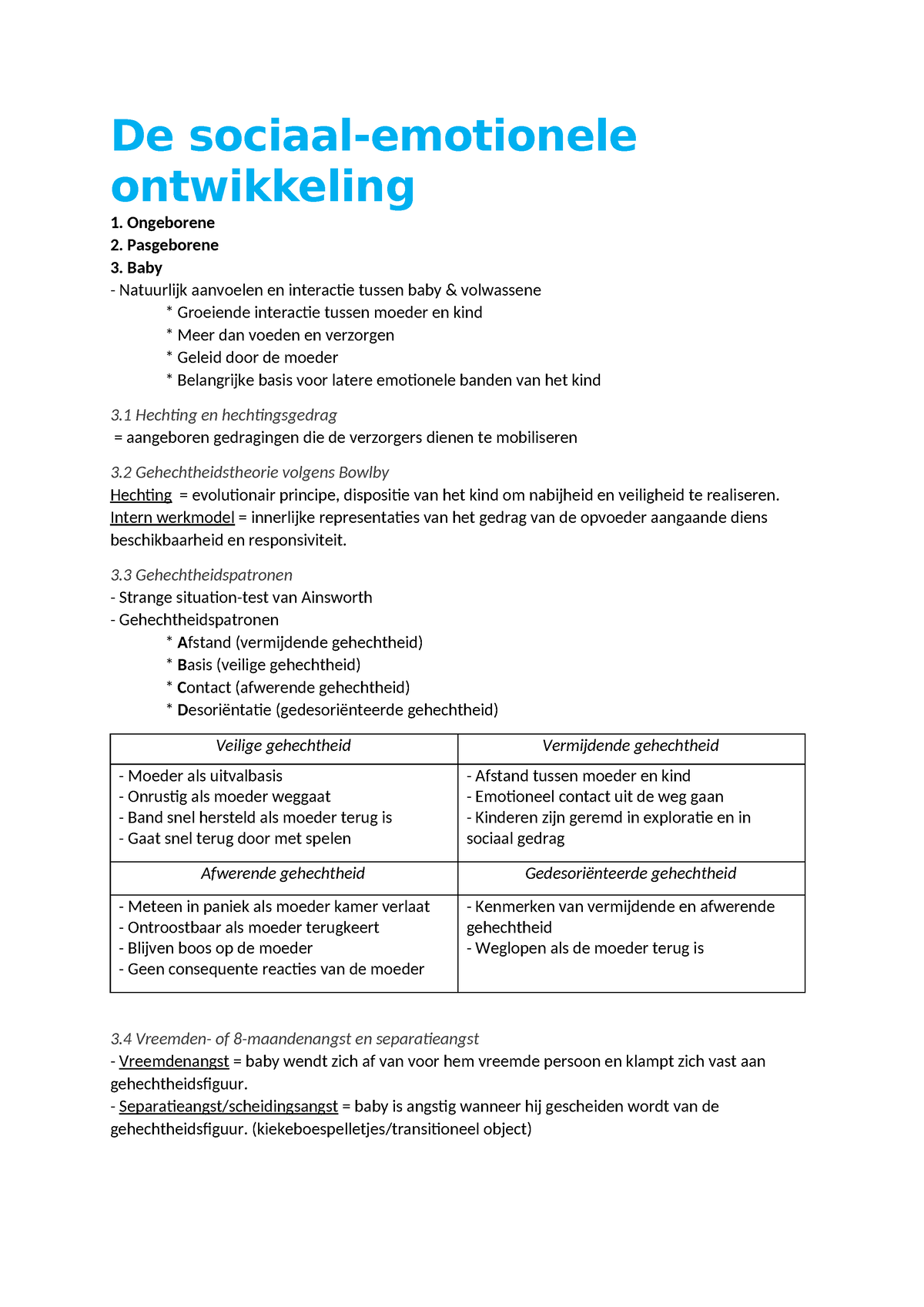 De Sociaal-emotionele Ontwikkeling - De Sociaal-emotionele Ontwikkeling ...