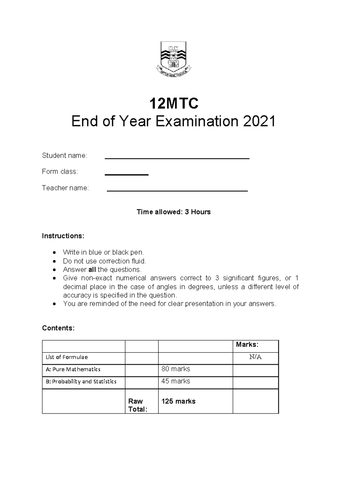 end-of-year-examination-2021-12mtc-end-of-year-examination-2021