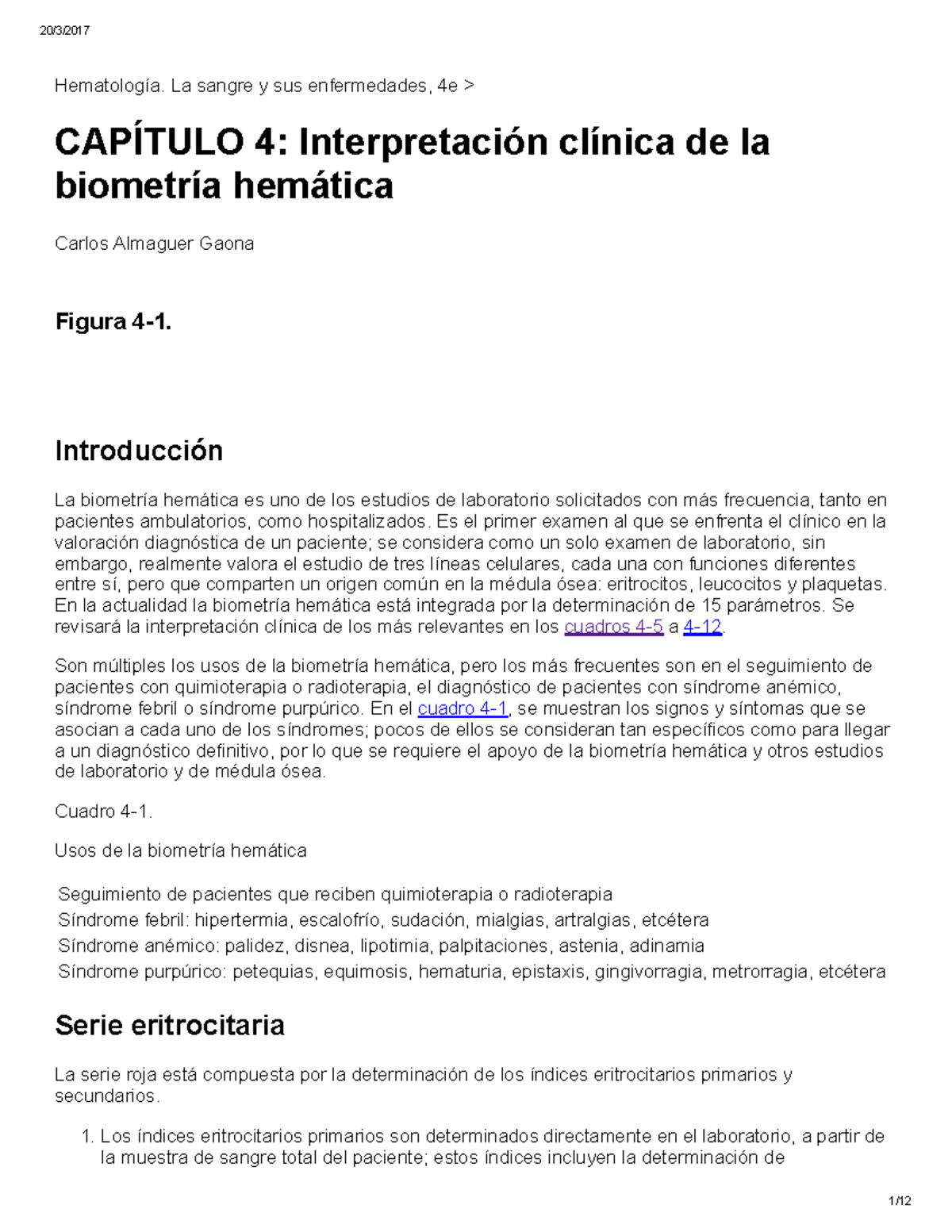 Resultado de hemograma con leucemia