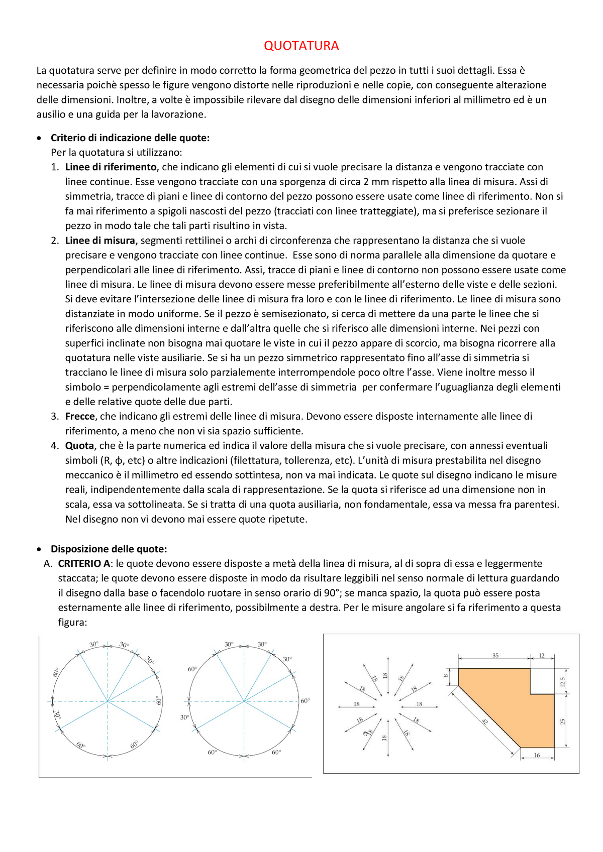 Quotatura #1 - ELEMENTI DI DISEGNO TECNICO #7 