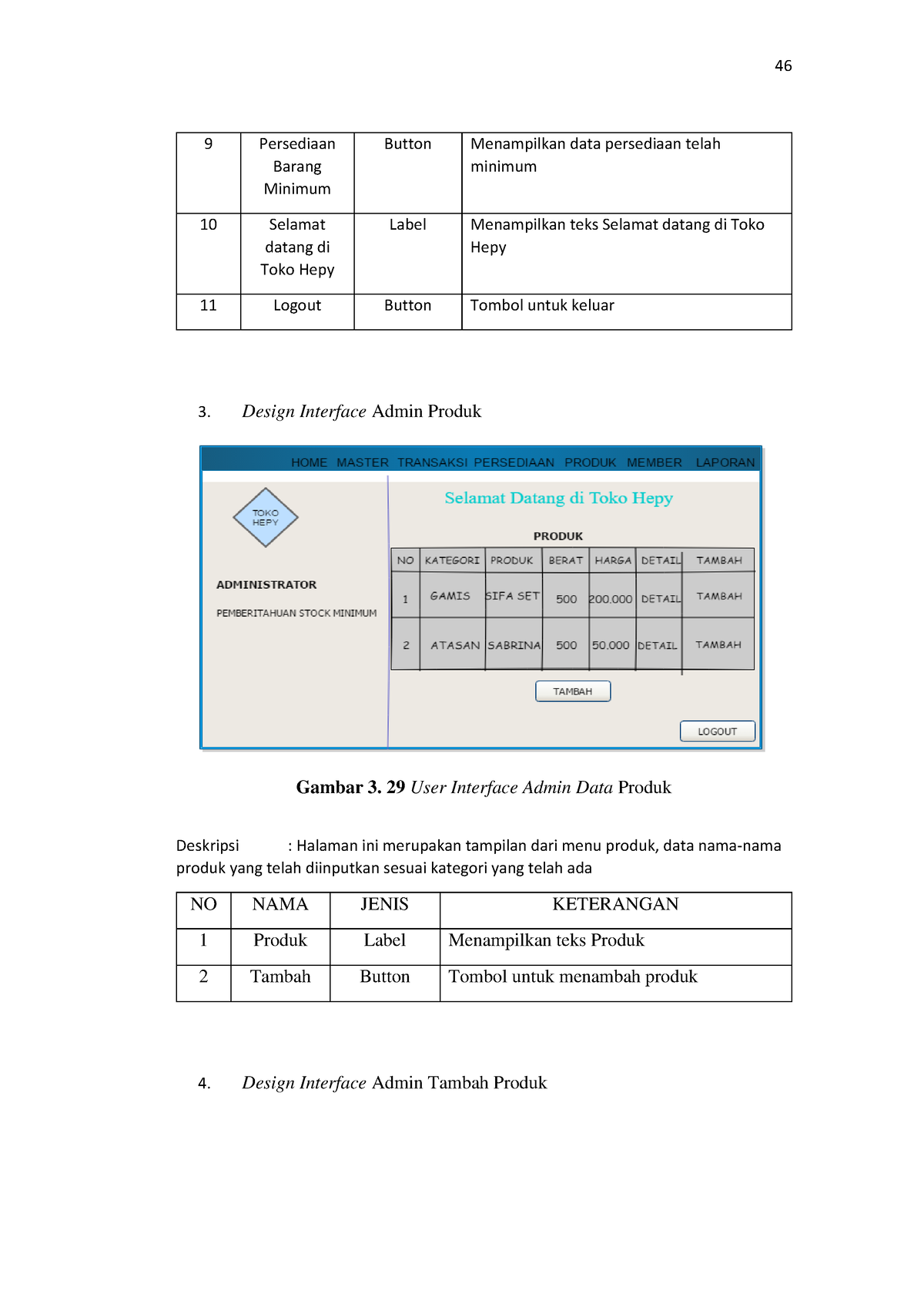 Perancangan Sistem Informasi Penjualan PADA Web-24 - 46 9 Persediaan ...