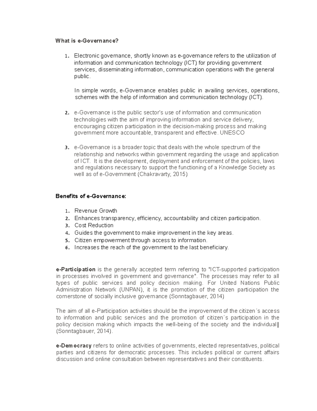 Knowledge and Management in ICT for Business Administration - What is e ...