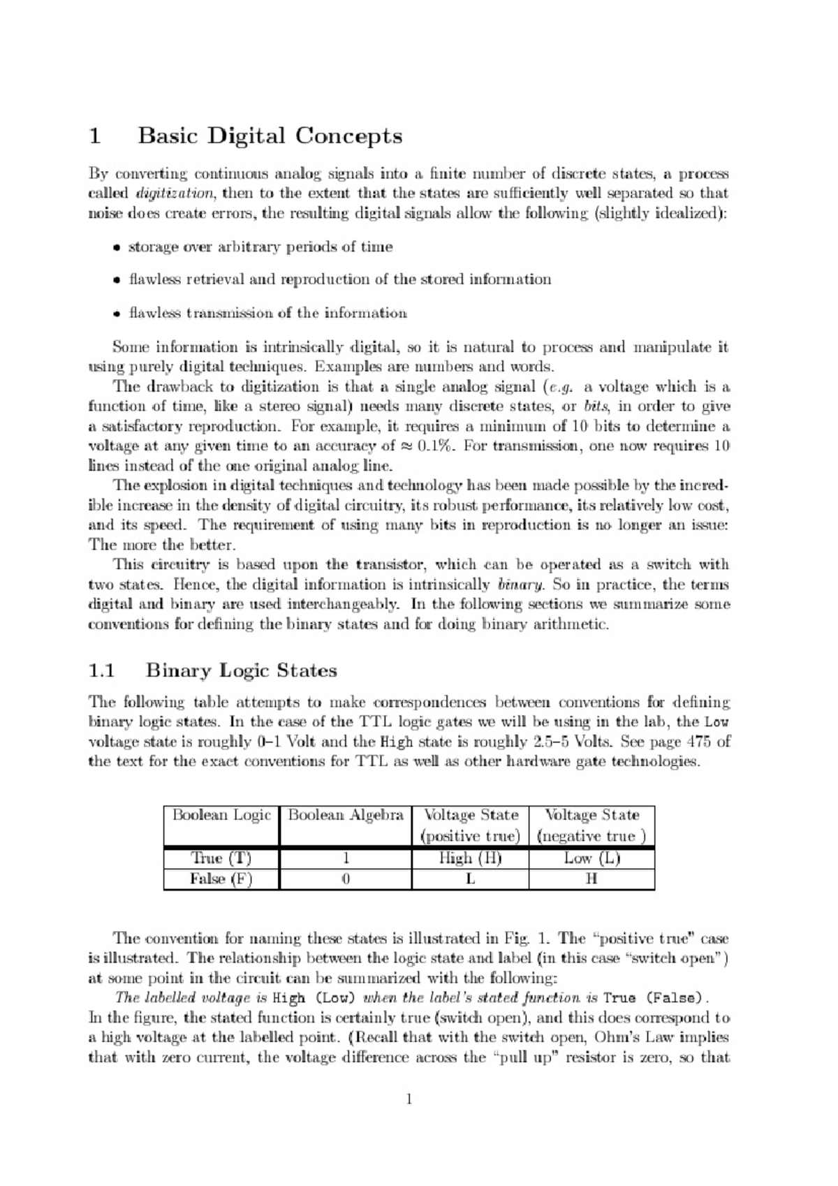 Basic digital 1 - Bsc. Computer science - Studocu