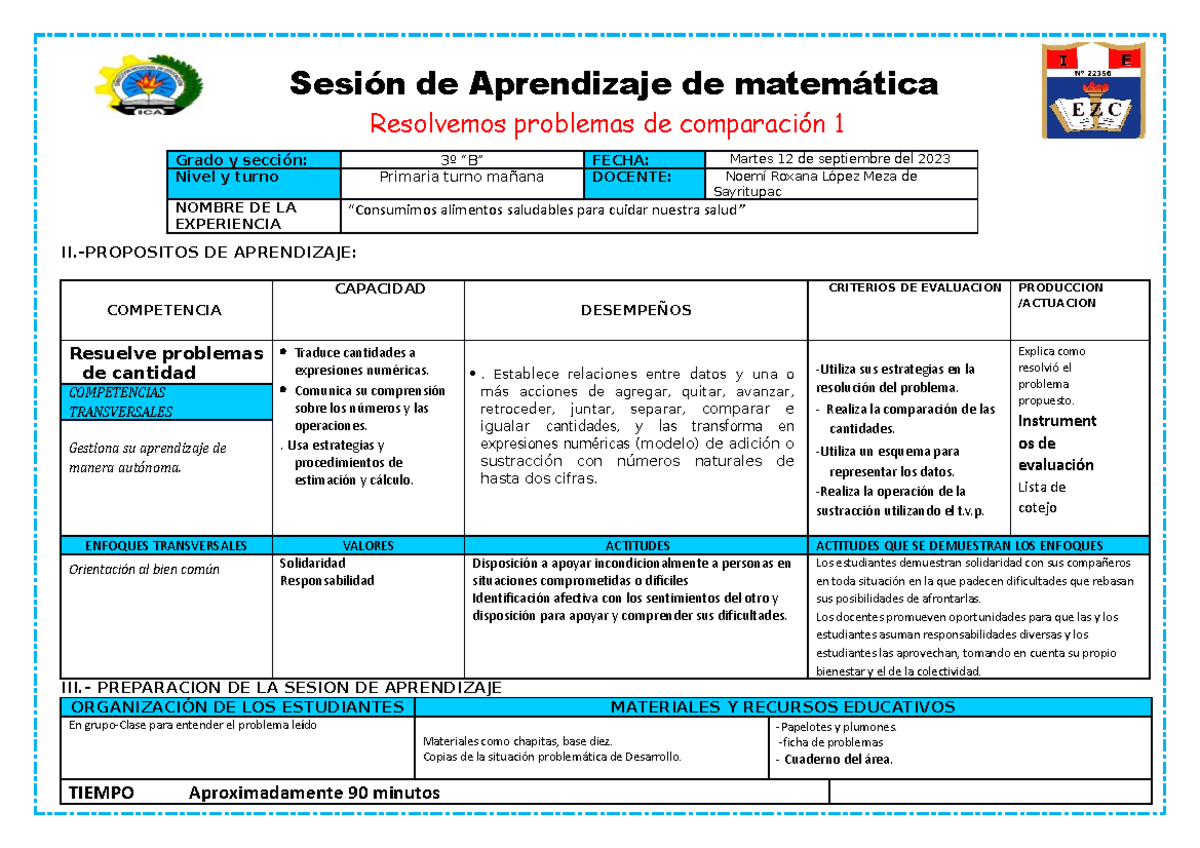 Actividad De Aplicacion Matematicas 3 Etapa 4 www.studocu.com