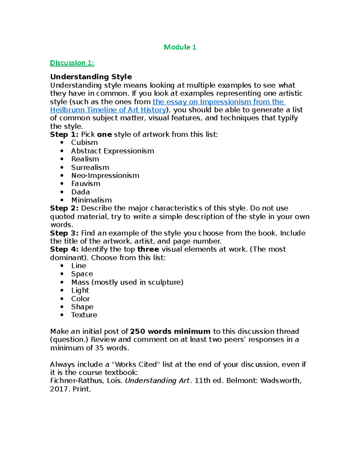 understanding discipline assignment 1