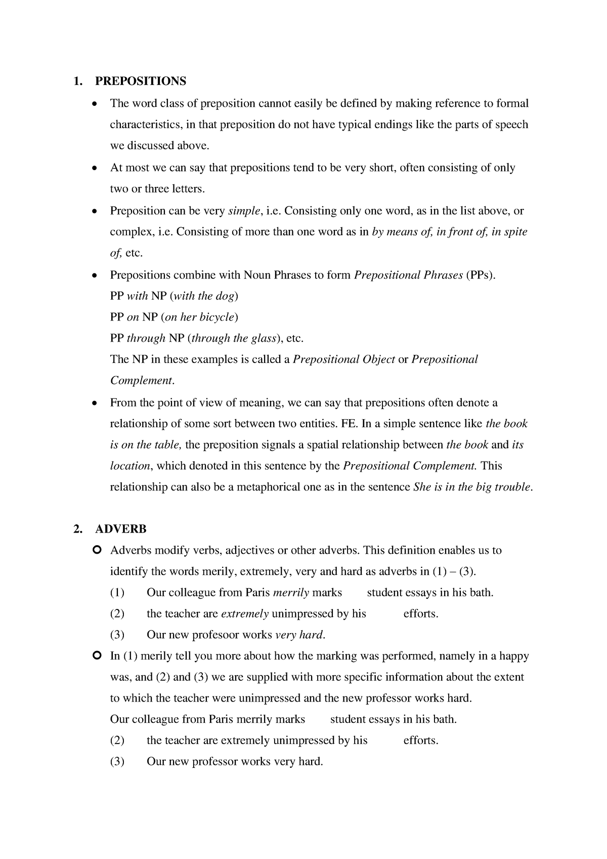 Prepositions - Ini Adalah Materi Pada Mata Kuliah Bahasa Inggris ...