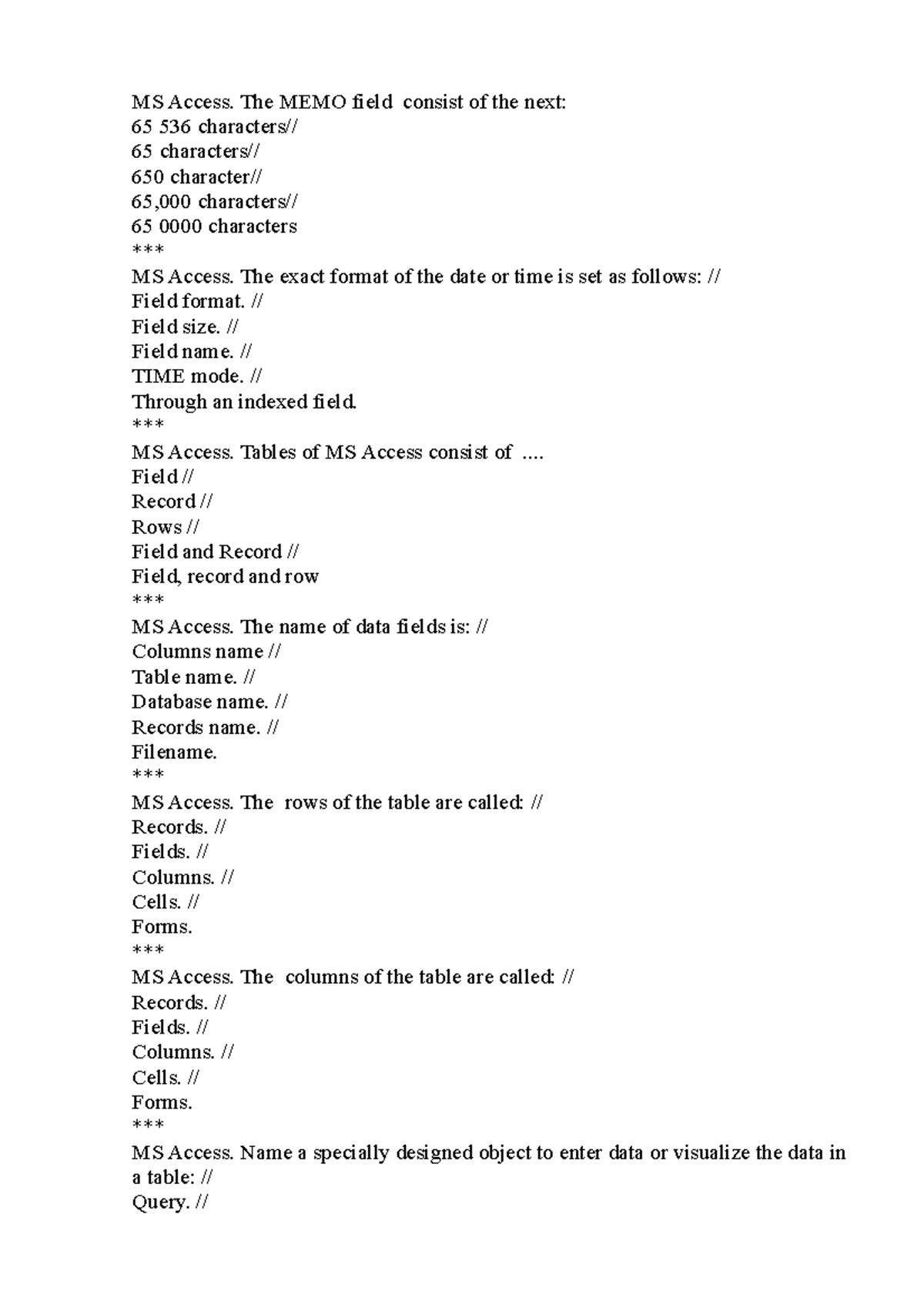 6-database-systems-6-ms-access-the-memo-field-consist-of-the-next-65-536-studocu