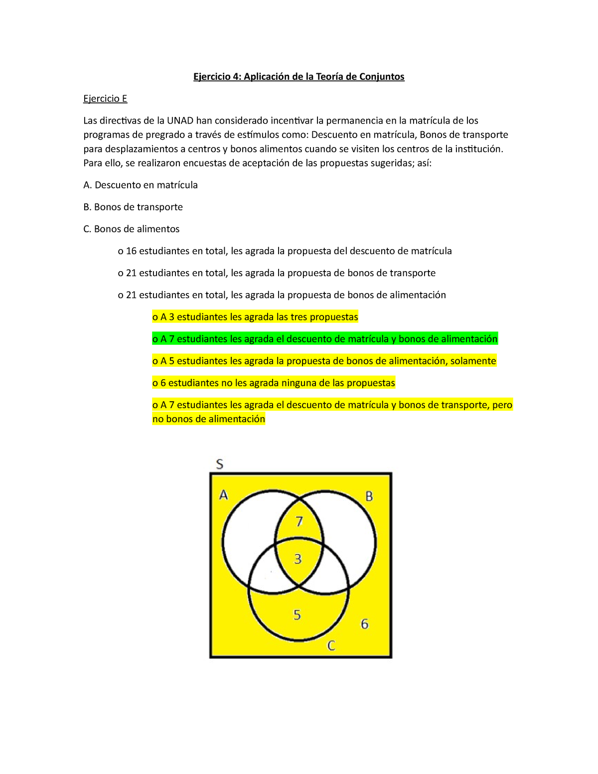 Ejercicio 4 Unidad 3 - Ejercicio 4: Aplicación De La Teoría De ...