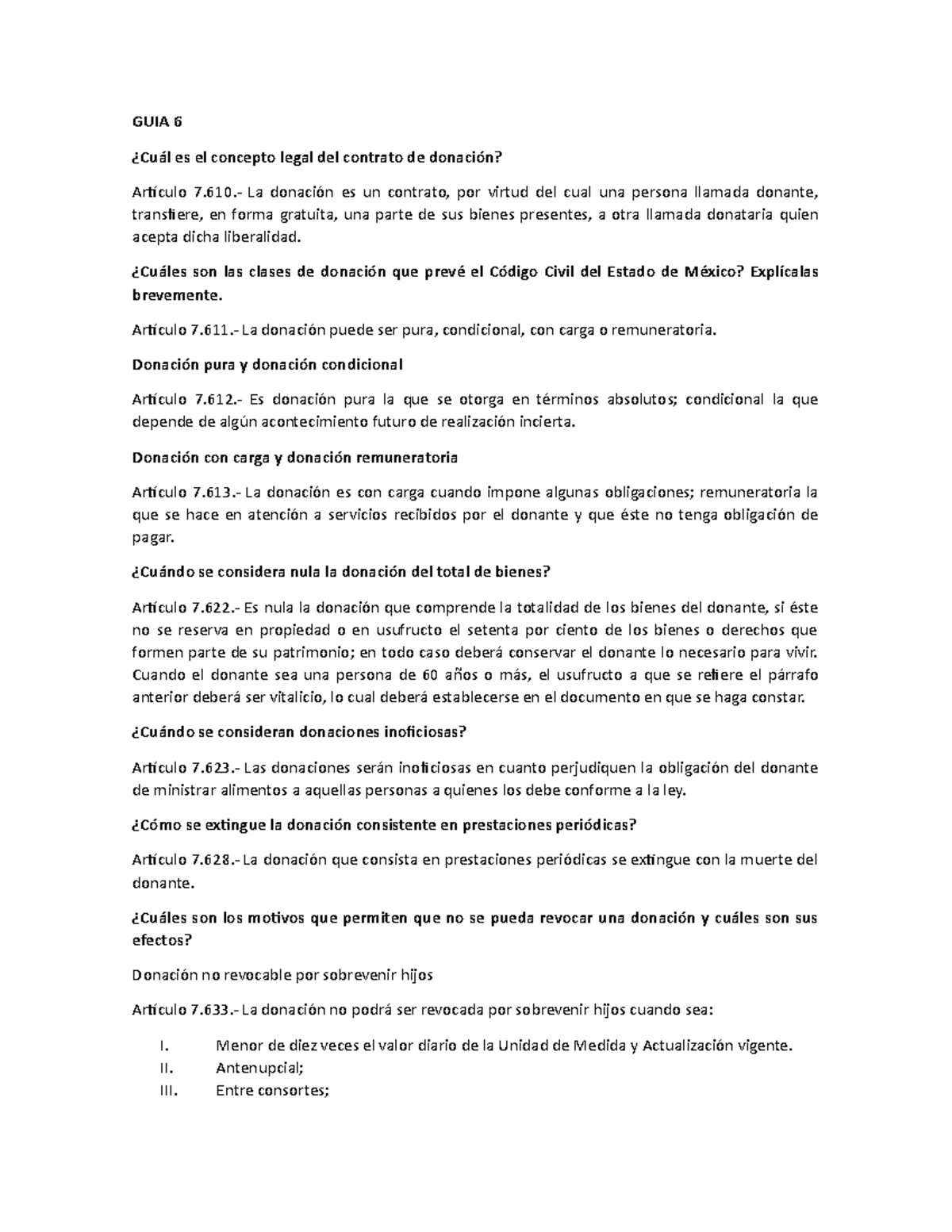 Guia 6 7 Y Resumenes Derecho De Los Contratos Guia 6 ¿cuál Es El