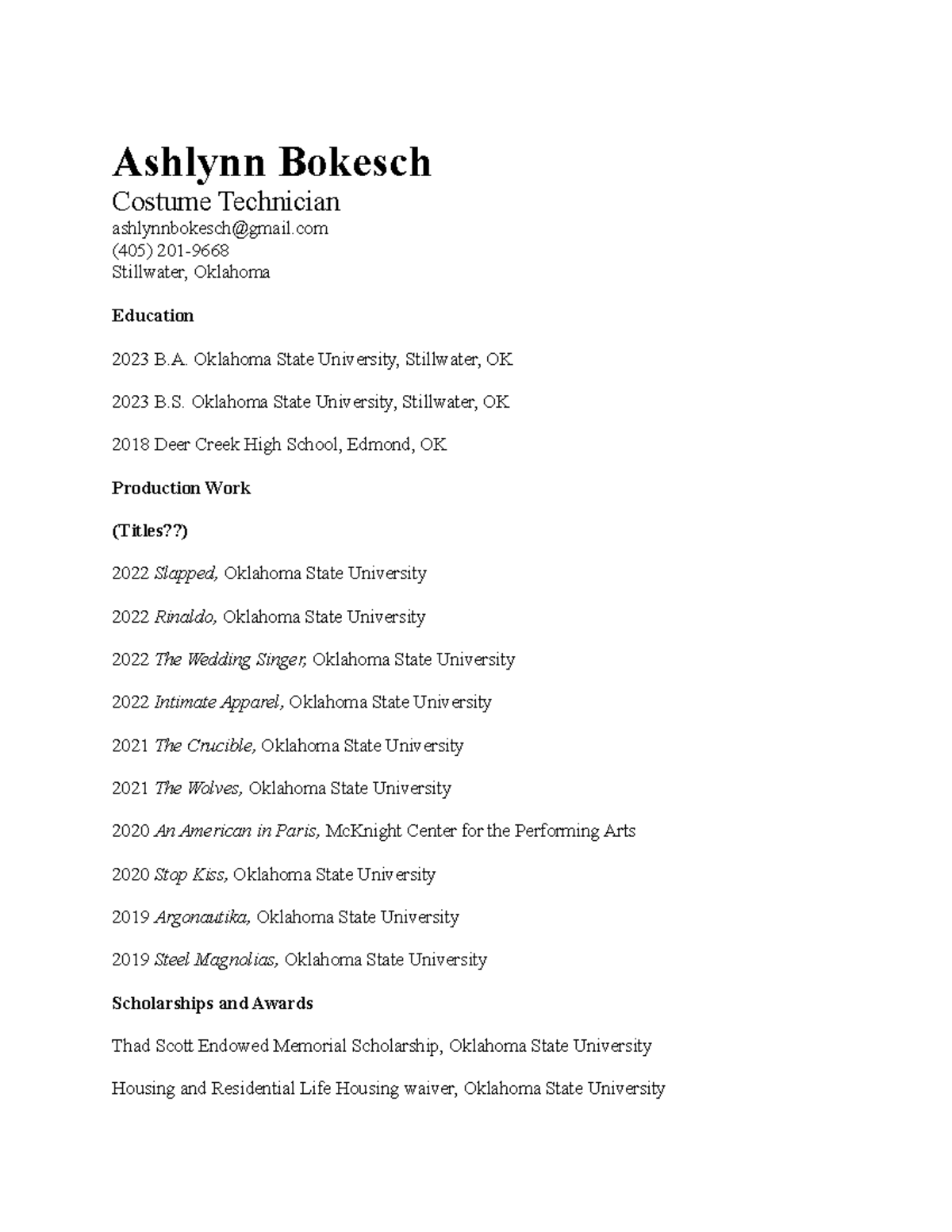 cv-how-to-write-a-cv-ashlynn-bokesch-costume-technician