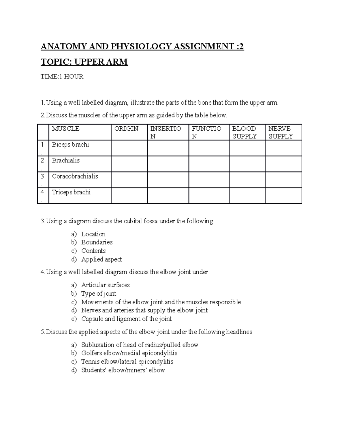 3.06 anatomy and physiology assignment