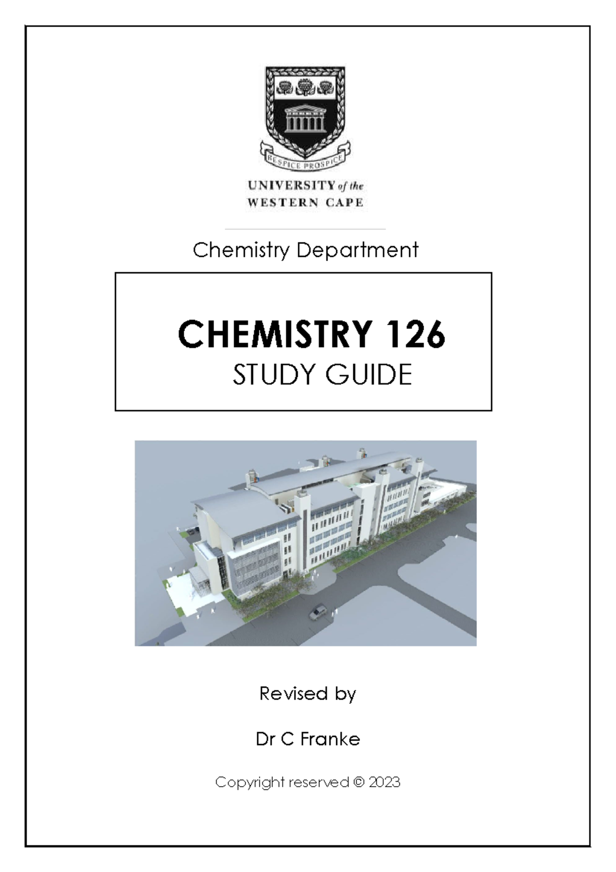 CHM+126+Study+Guide+2023+ Complete-2 - Chemistry Department CHEMISTRY ...