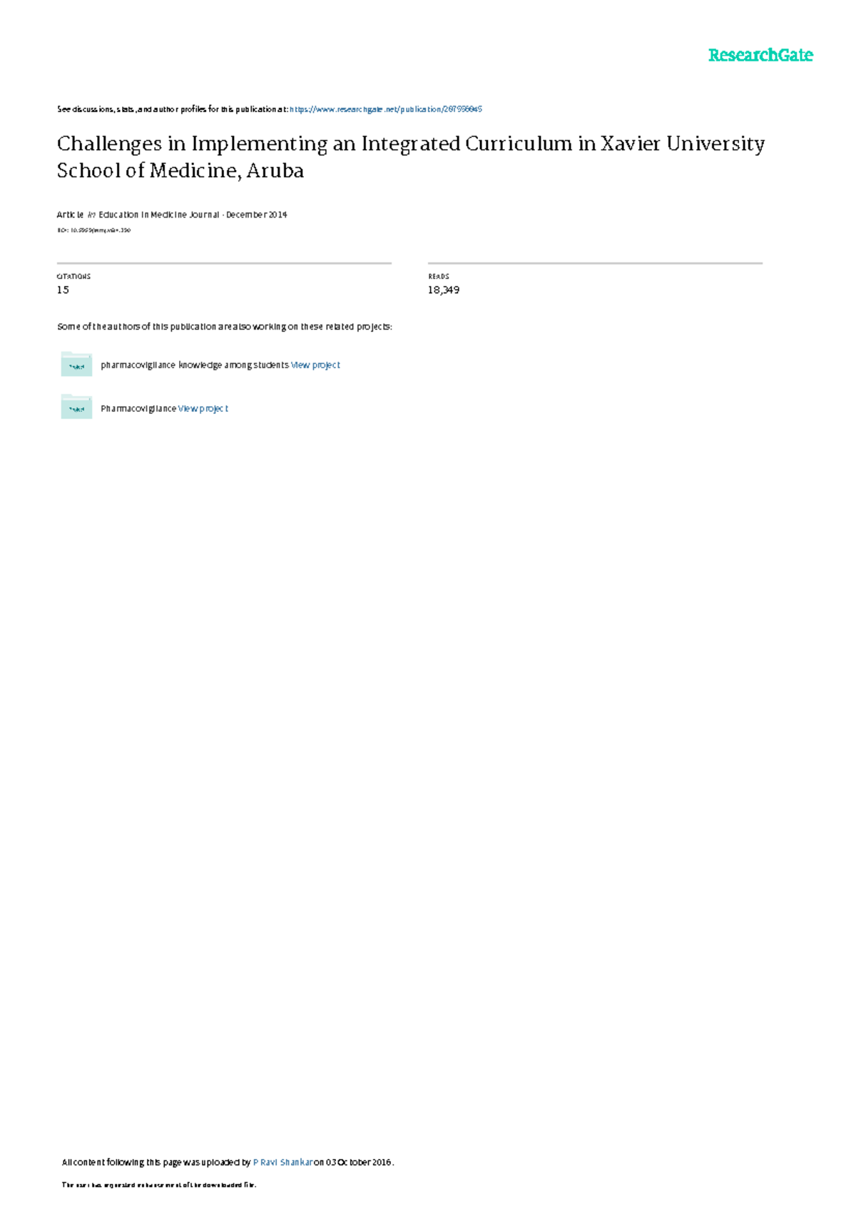Challenges - Education lecture note - See discussions, stats, and ...