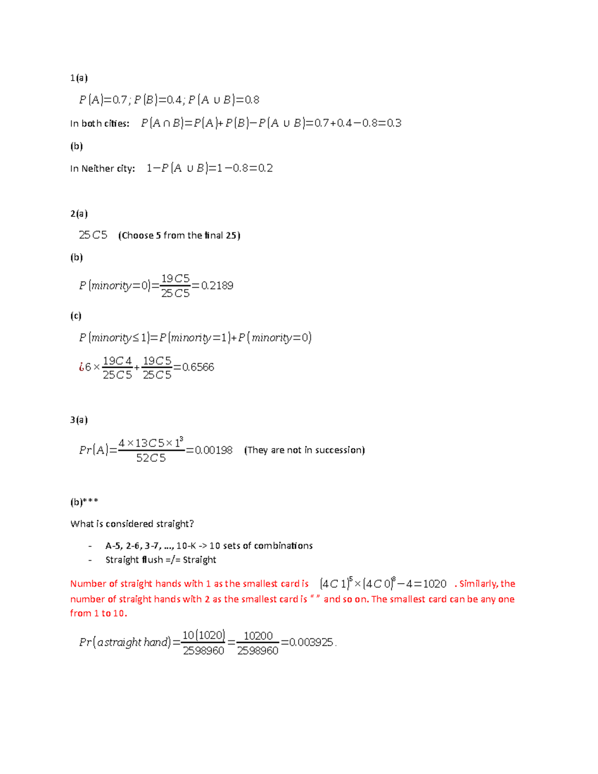 ST 2334 Tutorial 2 Solution AY21/22 - ST2334 - NUS - Studocu