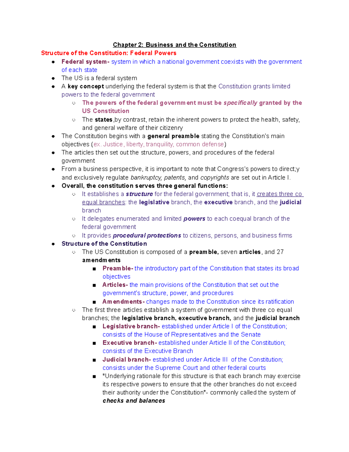 Txtbk LAW ch 2 - Professor: Virginia Ward-Vaughn - Chapter 2: Business ...