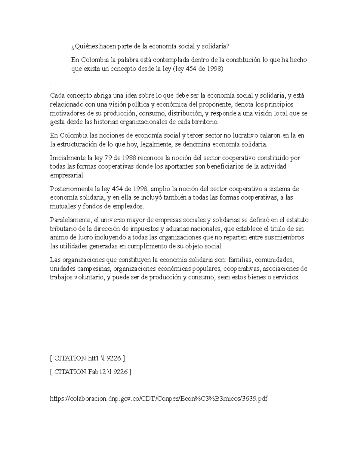 Economia solidaria - ¿Quiénes hacen parte de la economía social y ...