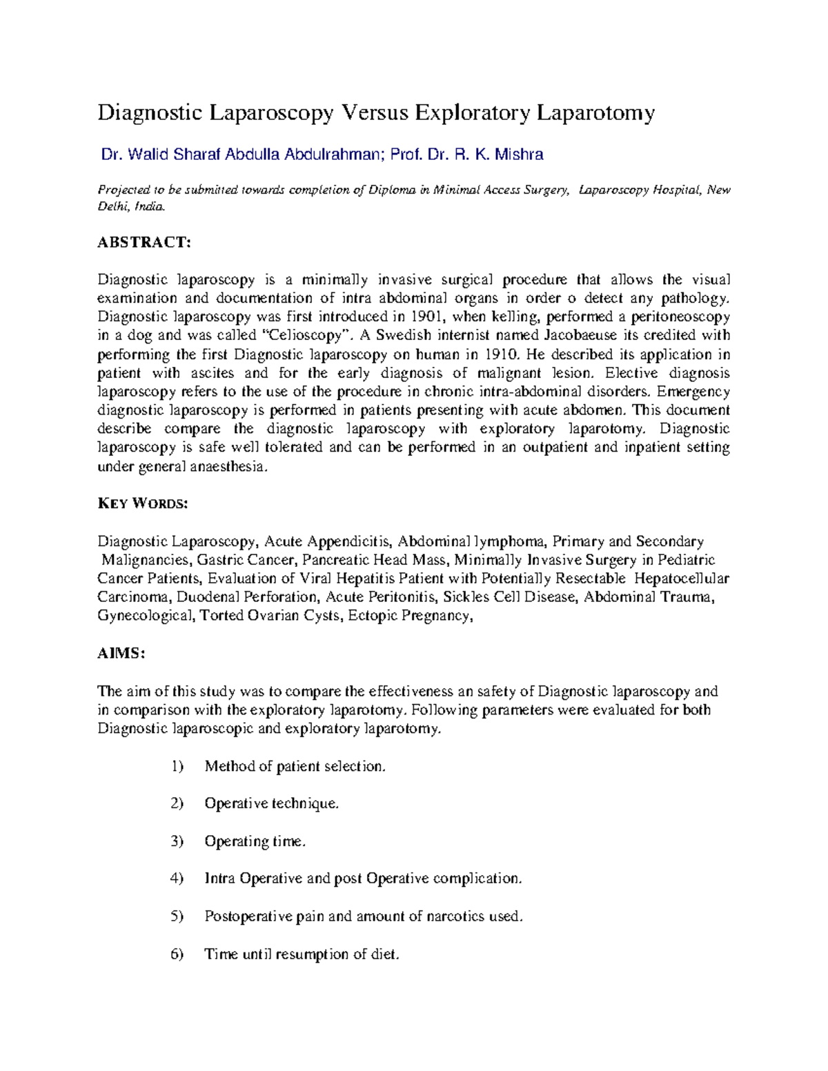 Exploratory Laparoscopy Cpt Codes: What Surgeons Need To Know - fh1utq8