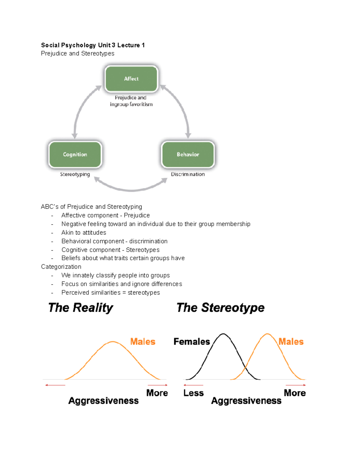 Prejudice and Stereotypes - , sports teams, rivalries, war, republicans ...