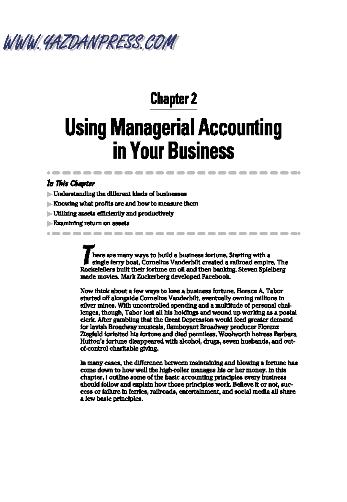 Understanding and Managing cost - BS accountancy - Studocu