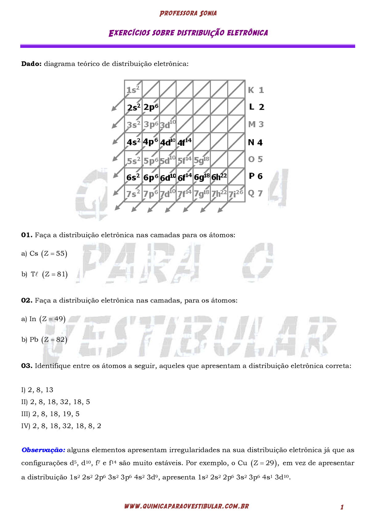 02 20Distribui C3 A7 C3 A3o 20eletr C3 B4nica 20V - Exercícios sobre ...