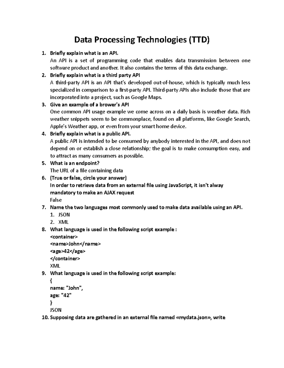 API - 3 - Web Development Assignment for a new batch. This is HTML CSS ...