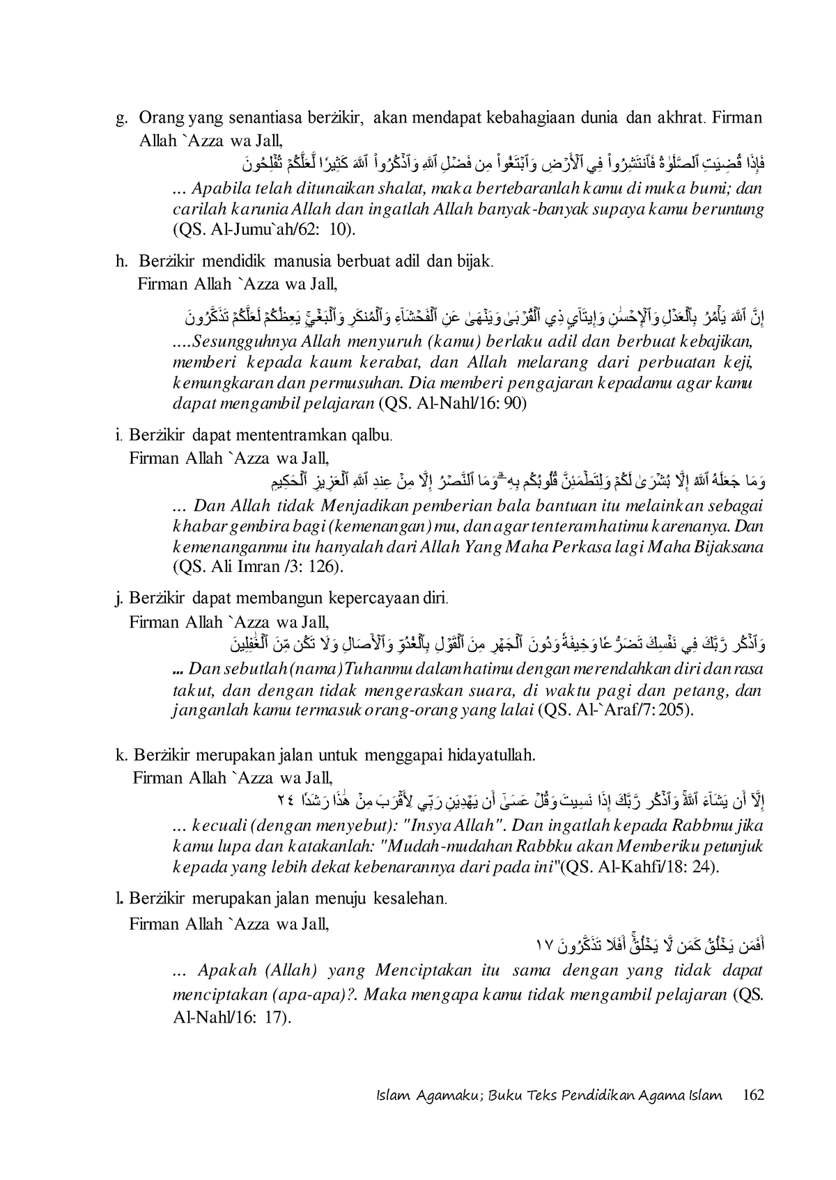 Buku Islam Agamaku 1 174 Islam Agamaku Buku Teks Pendidikan Agama