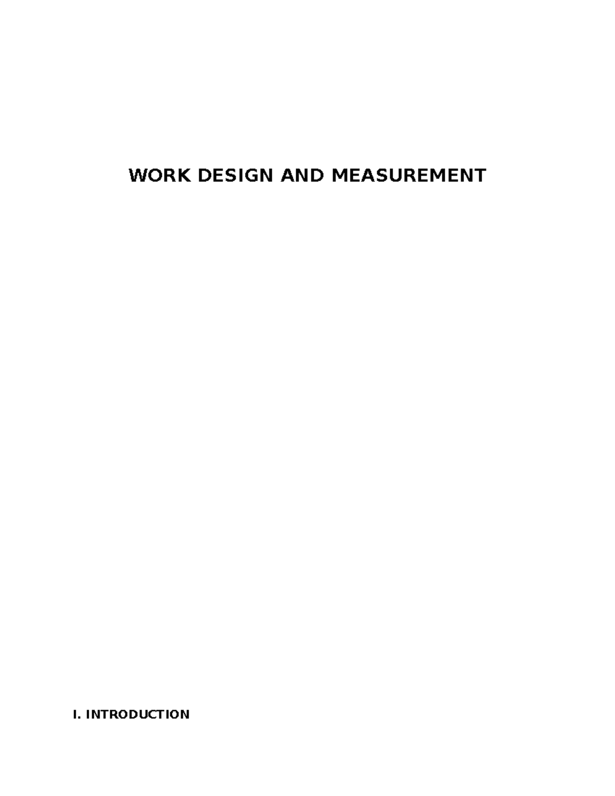 work-design-measurement-work-design-and-measurement-i-introduction