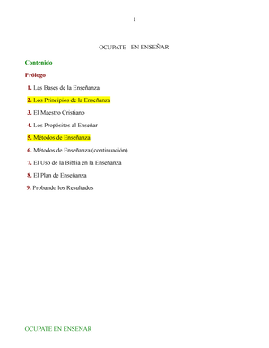 PLAN DE Trabajo Escuelita Dominical - PLAN DE TRABAJO ESCUELITA ...