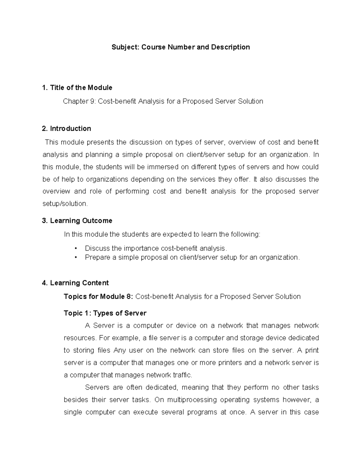 Final-module-2 - Chapter 9 of Platform Technology - Subject: Course ...