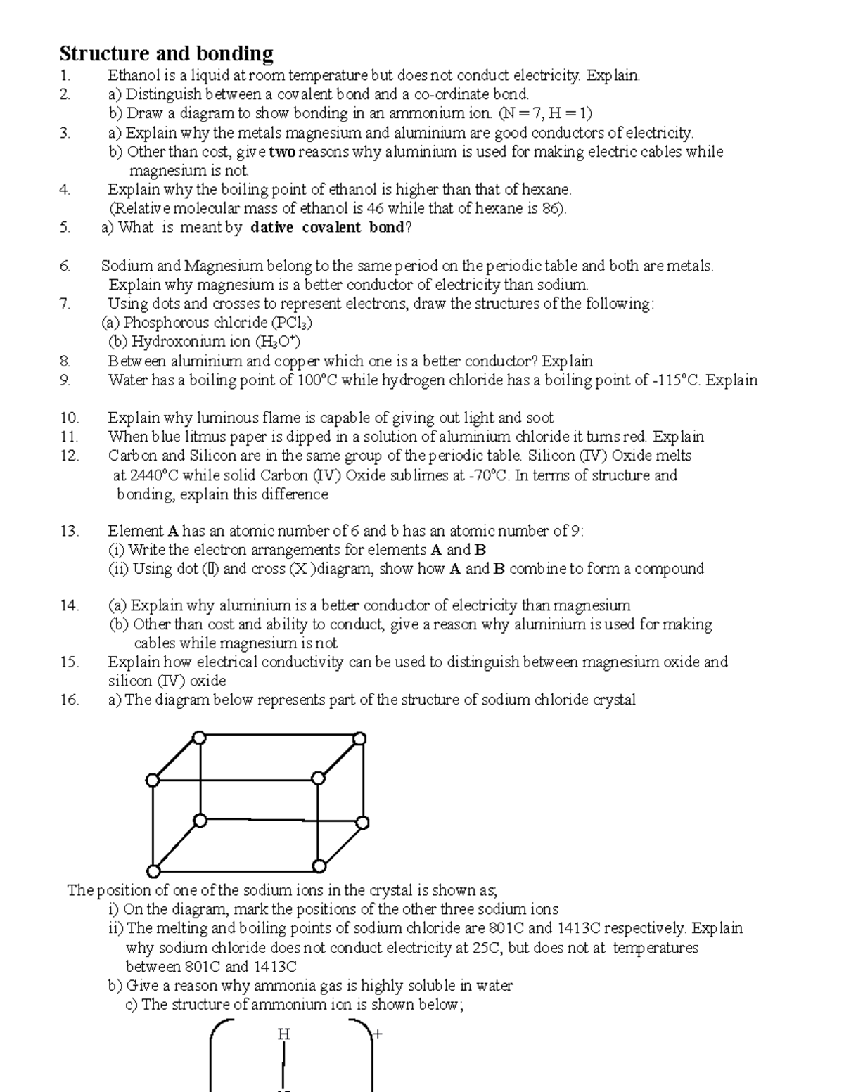 structure-and-bonding-q-structure-and-bonding-ethanol-is-a-liquid-at