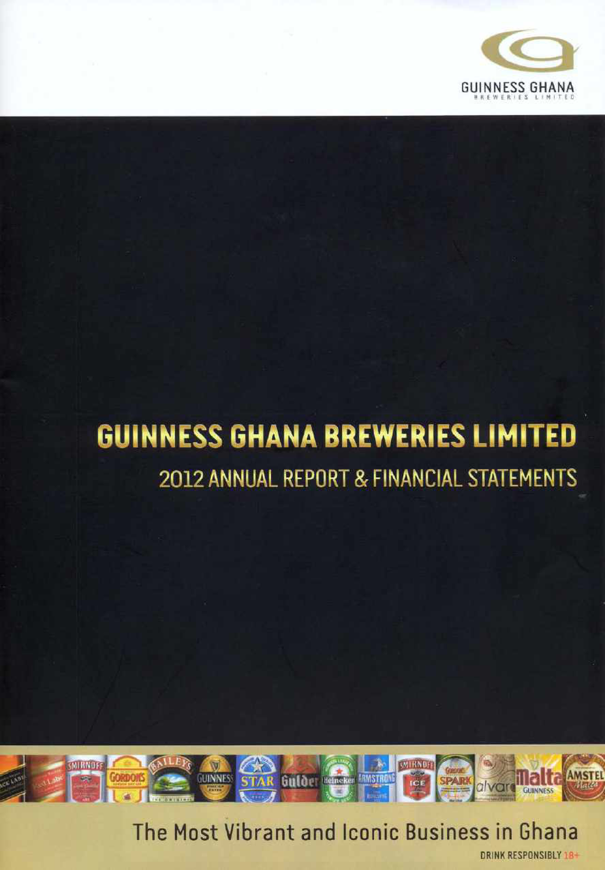 2012 Annual Report Guinness Ghana Breweries - Corporate Finance - Studocu