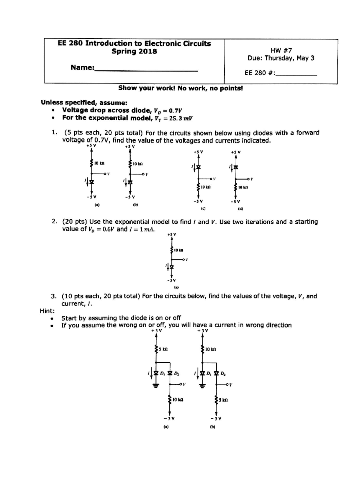 HW 07-solution - EE 280 Introduction to Electronic Circuits Spring 2018 ...