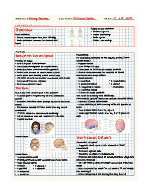The Human Tissues - NOTES IMPORTANT (equations, laws, etc.) Anatomy ...