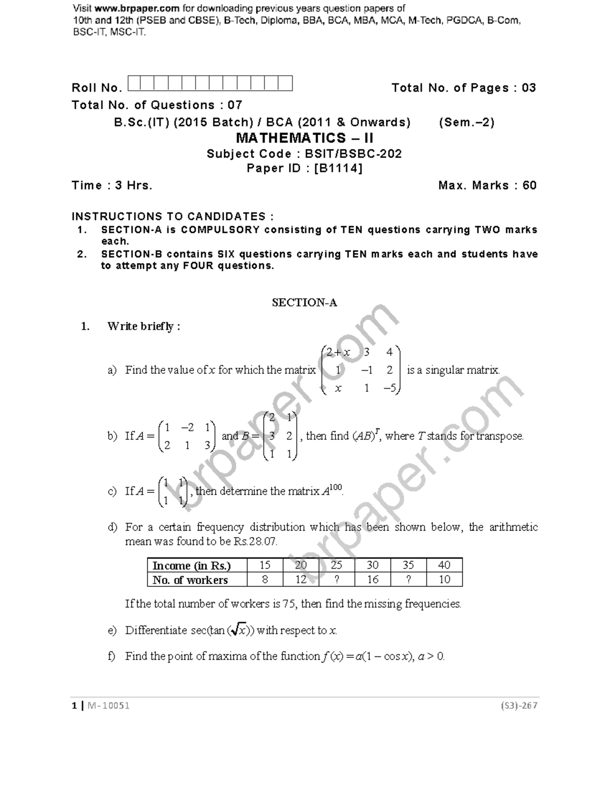MATH1(2nd)Dec2016 - easy Log table for solving questions fast - 1 ...