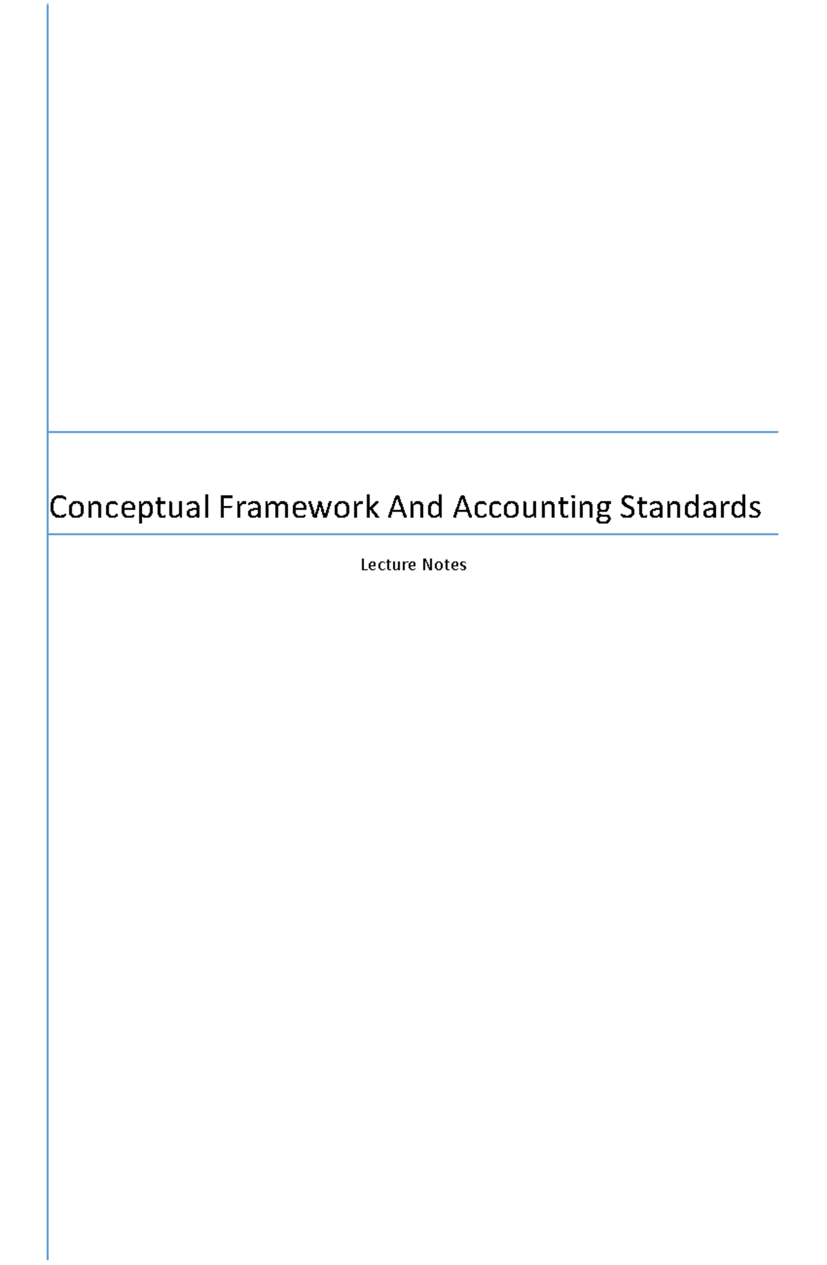 Cash and Cash Equivalents Conceptual Framework And Accounting