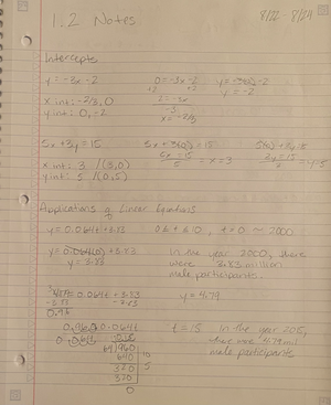 College Algebra 120 - section 7.1 notes! - 7 Matrices (Definition and ...