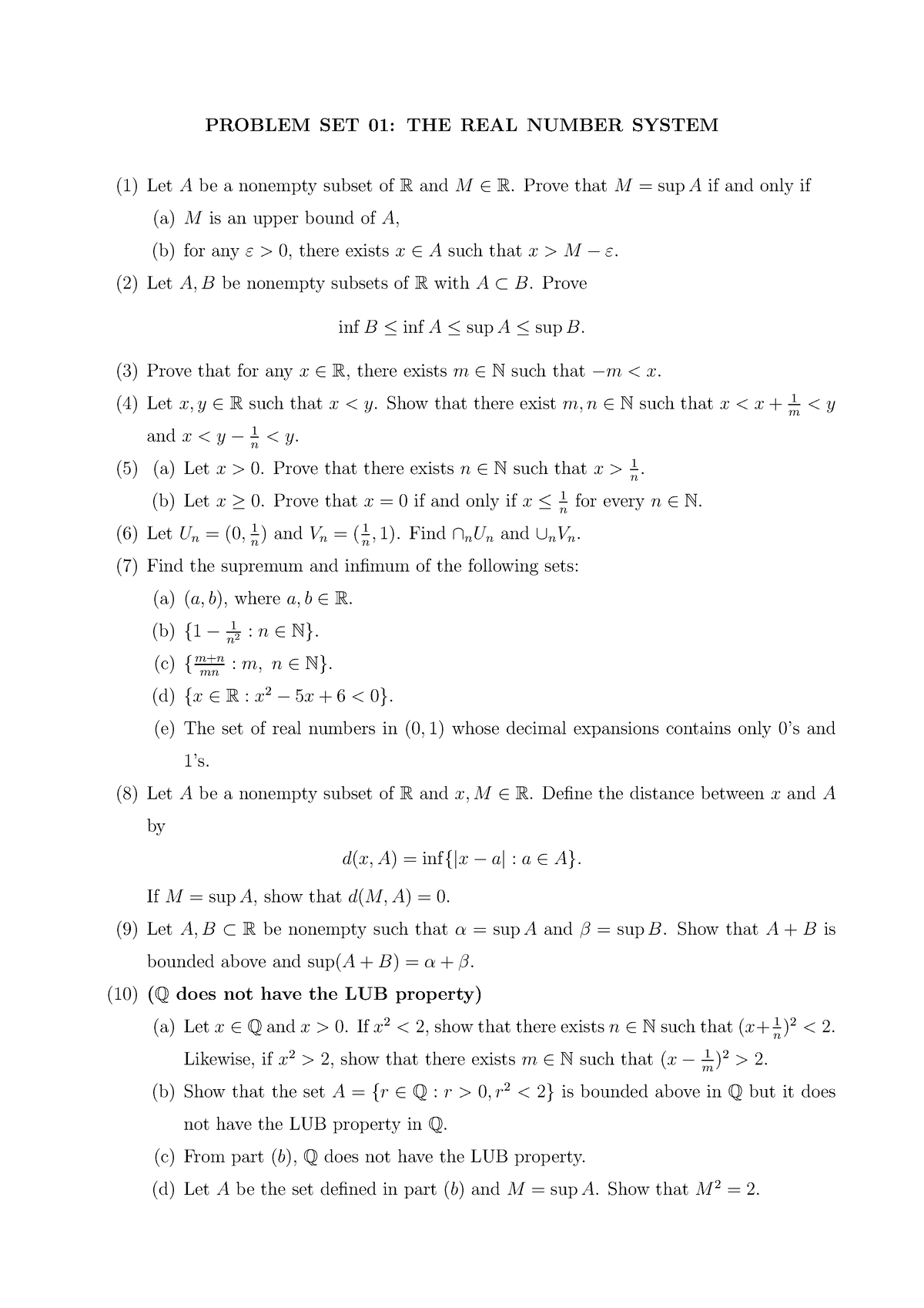 problem-set-1-problem-set-01-the-real-number-system-1-let-a-be-a