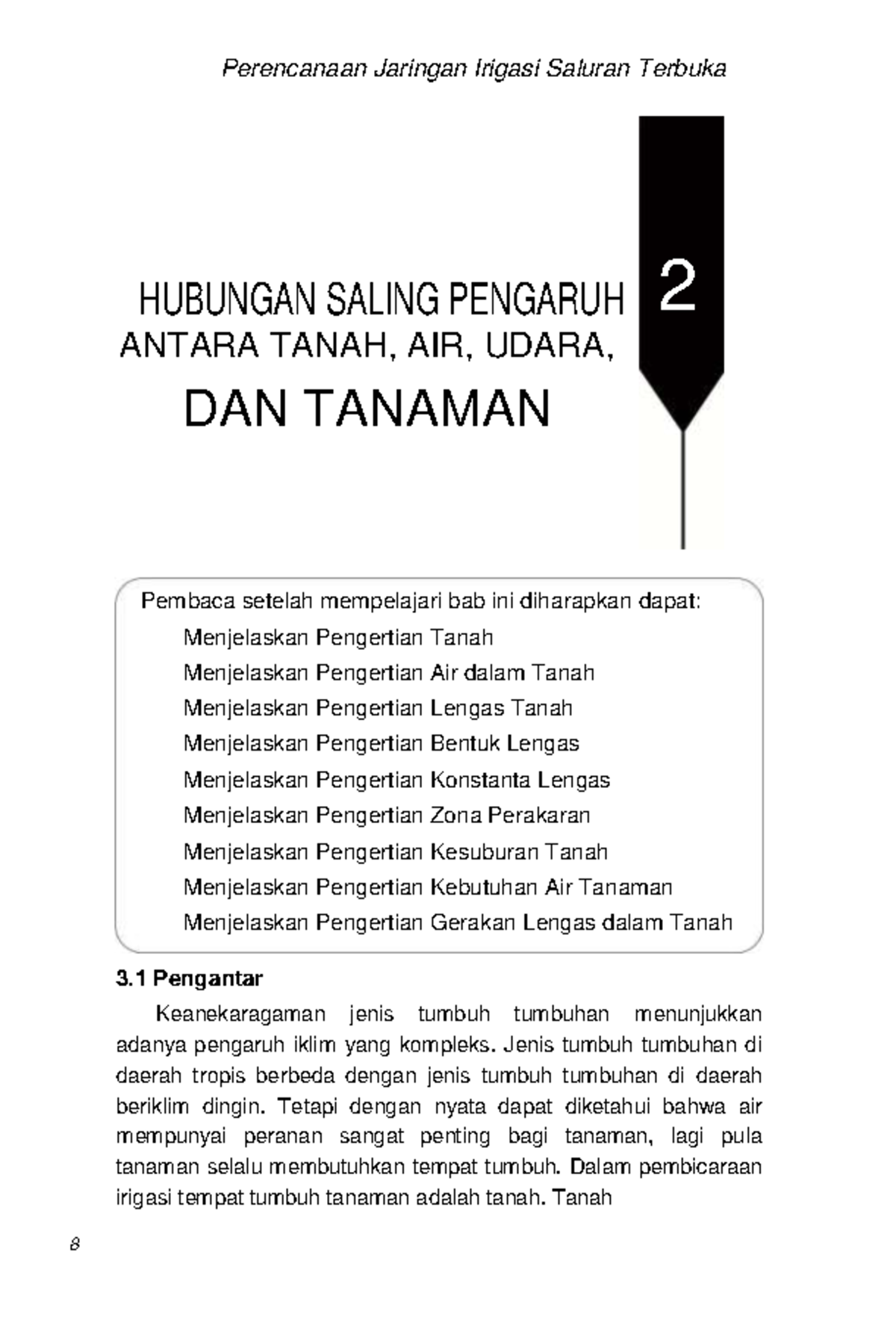 Buku Perencanaan Jaringan Irigasi Saluran Terbuka 25 - Perencanaan ...