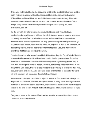 Reflection Paper on Civic Welfare Training Service CWTS 11 - ACTIVITY 1 ...