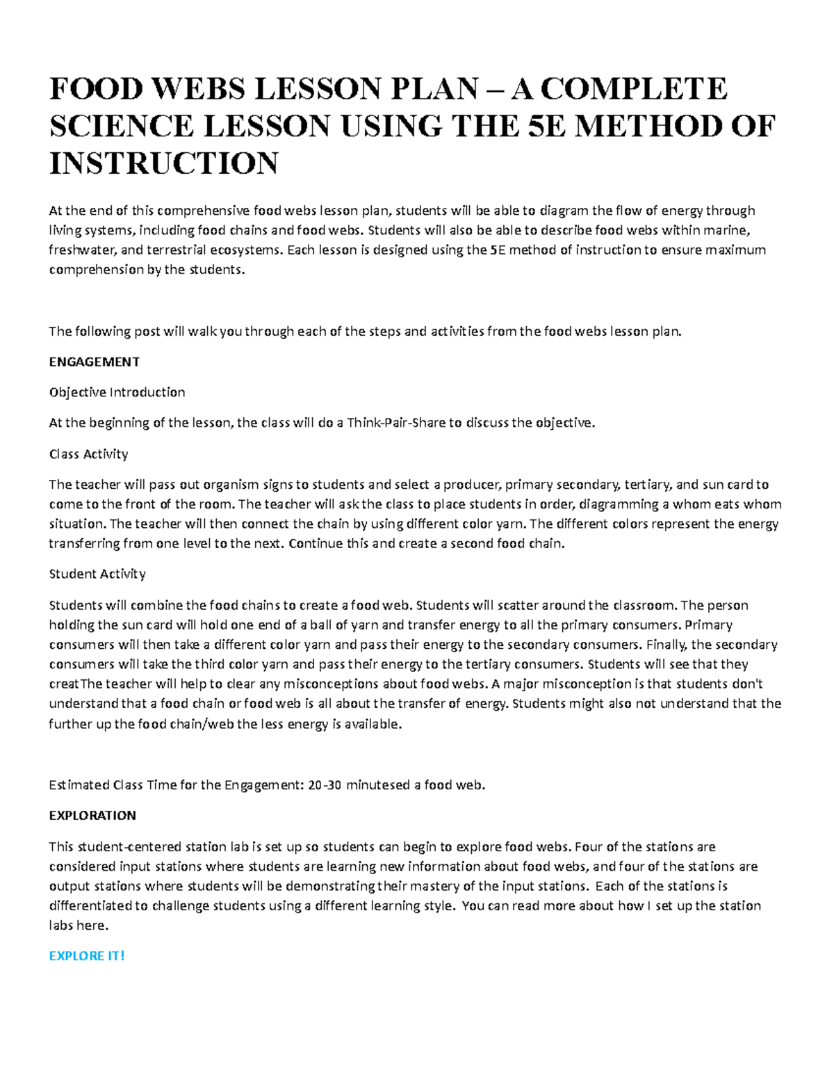 food-web-plan-lesson-plan-in-food-web-food-webs-lesson-plan-a