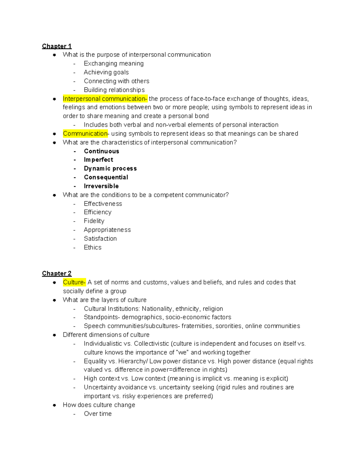 interpersonal-communication-exam-1-chapter-1-what-is-the-purpose-of-interpersonal