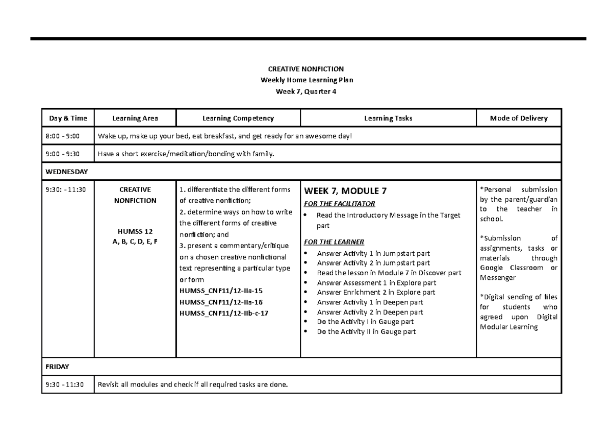 CNF-WHLP QTR3 (FOR Printed ONLY) - CREATIVE NONFICTION Weekly Home ...