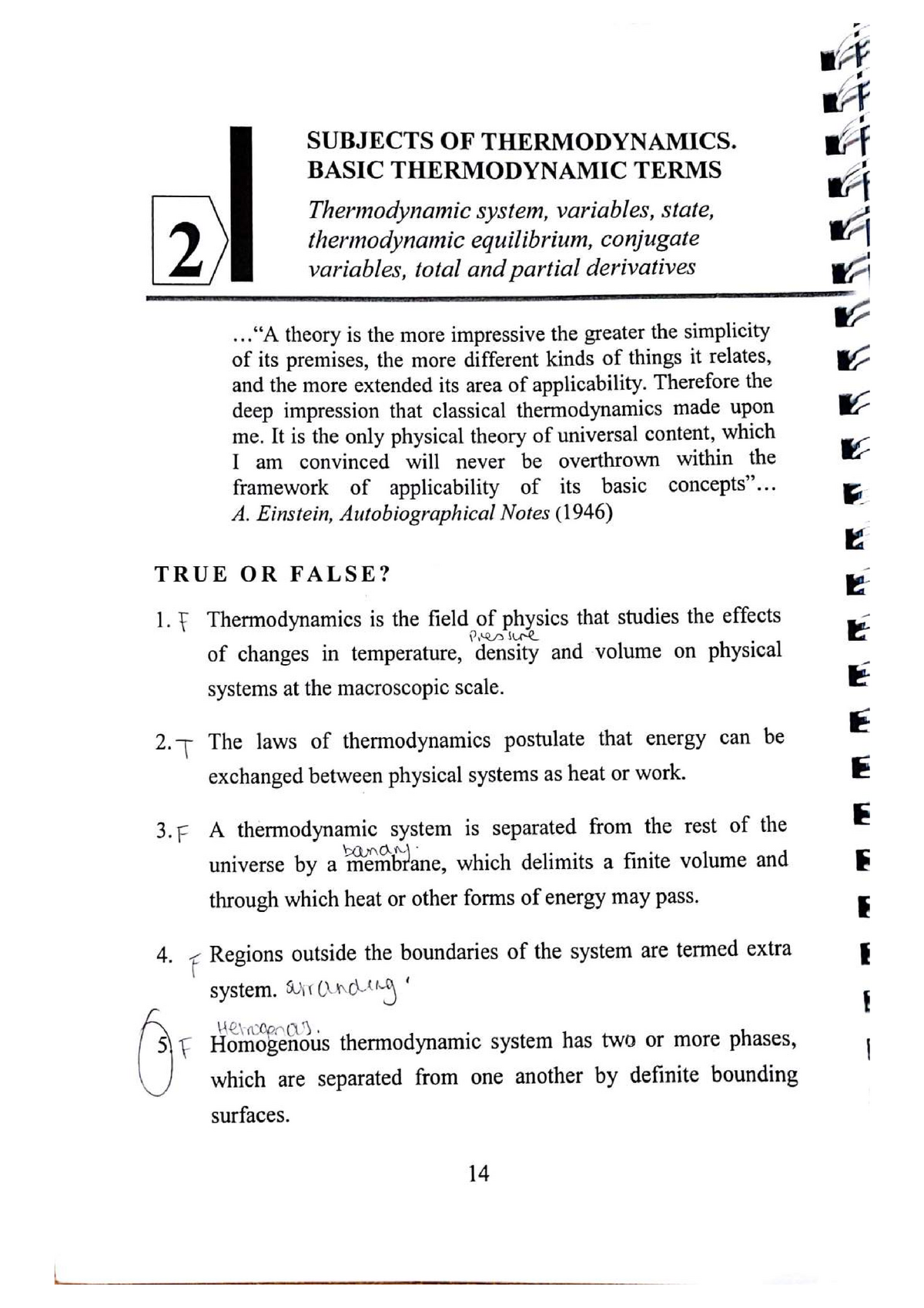 Biophysics Practice Book Answers - StuDocu