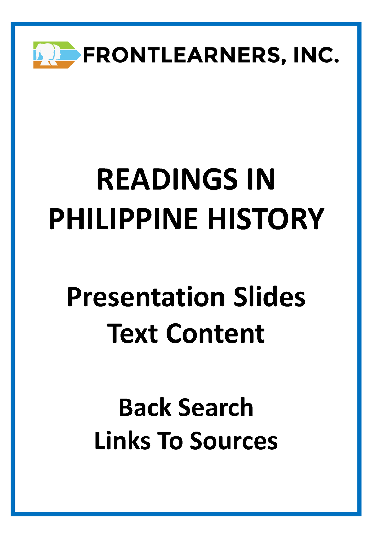 essay summary readings in philippine history