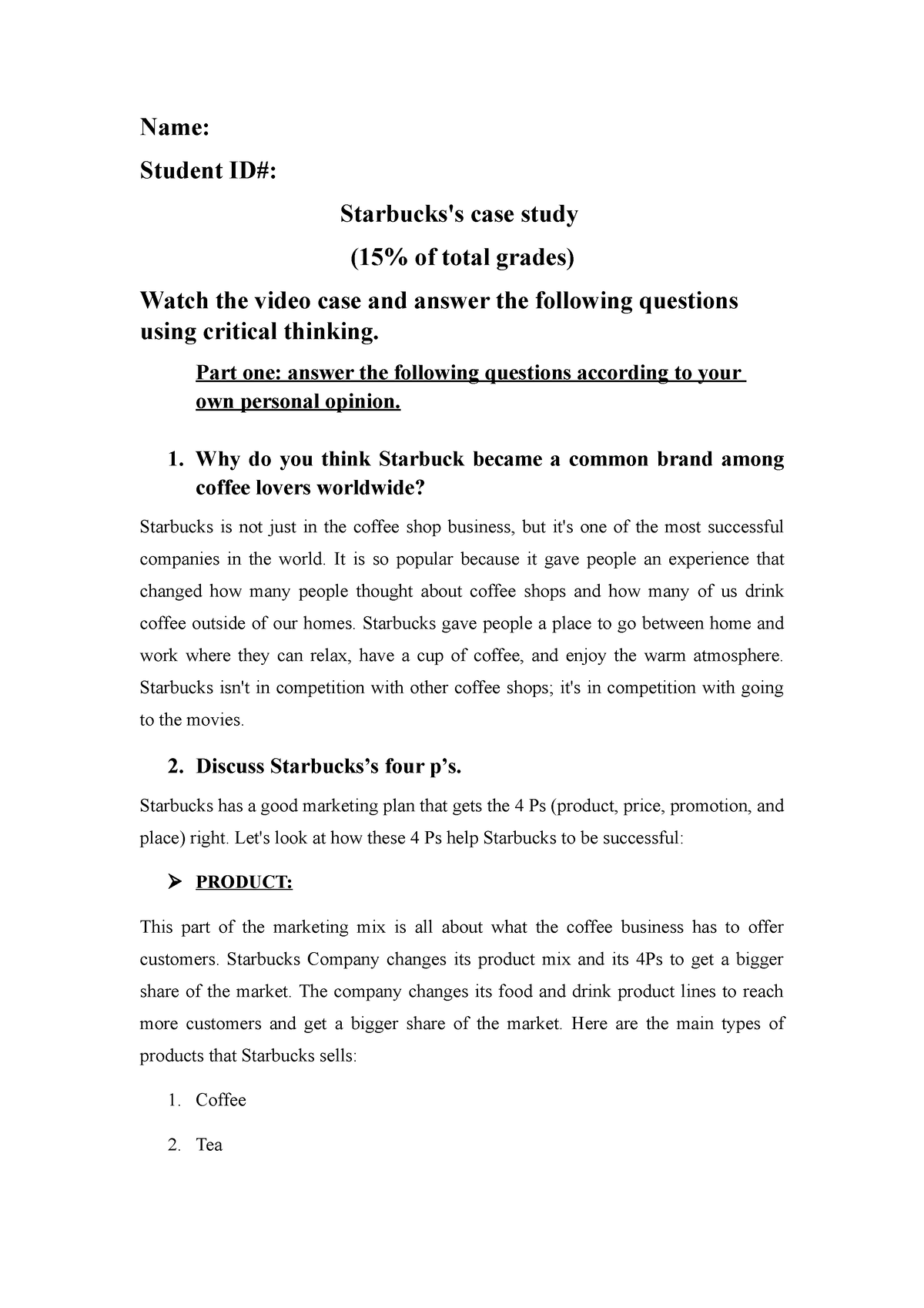 case-study-starbucks-name-student-id-starbucks-s-case-study-15