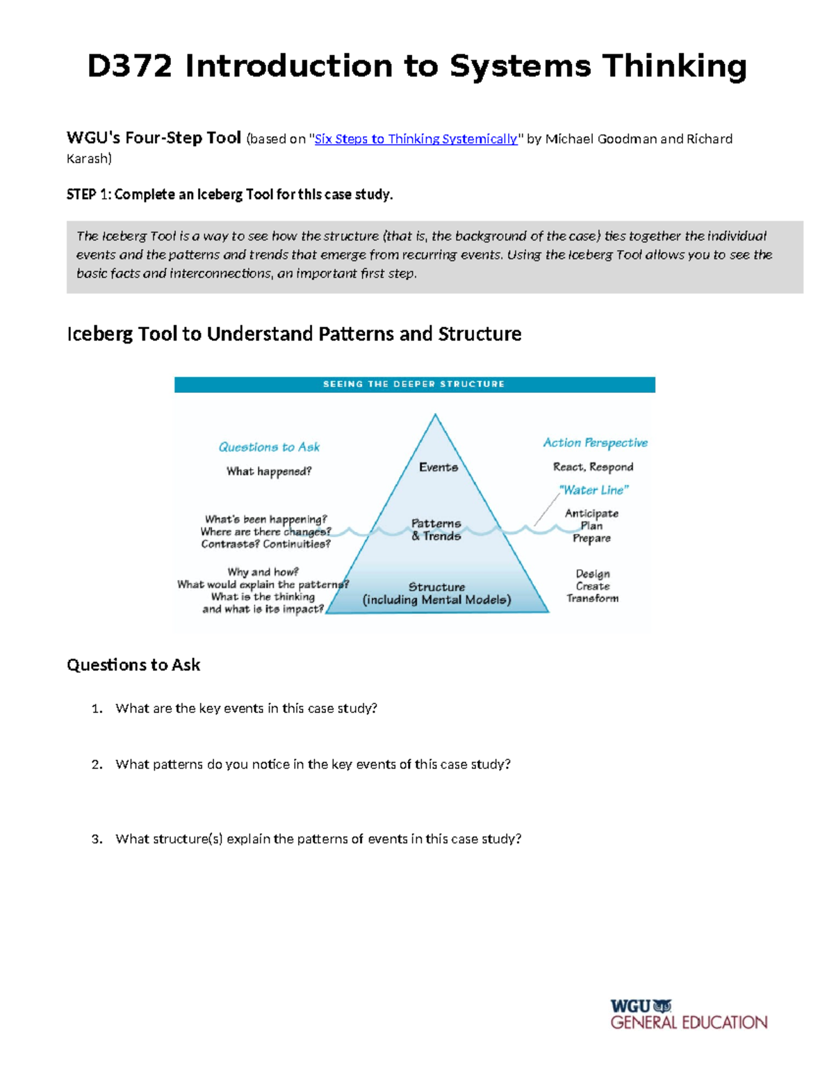 46409 b0e4c9d7e60512 c0e7bf88678 a7 - WGU's Four-Step Tool (based on ...