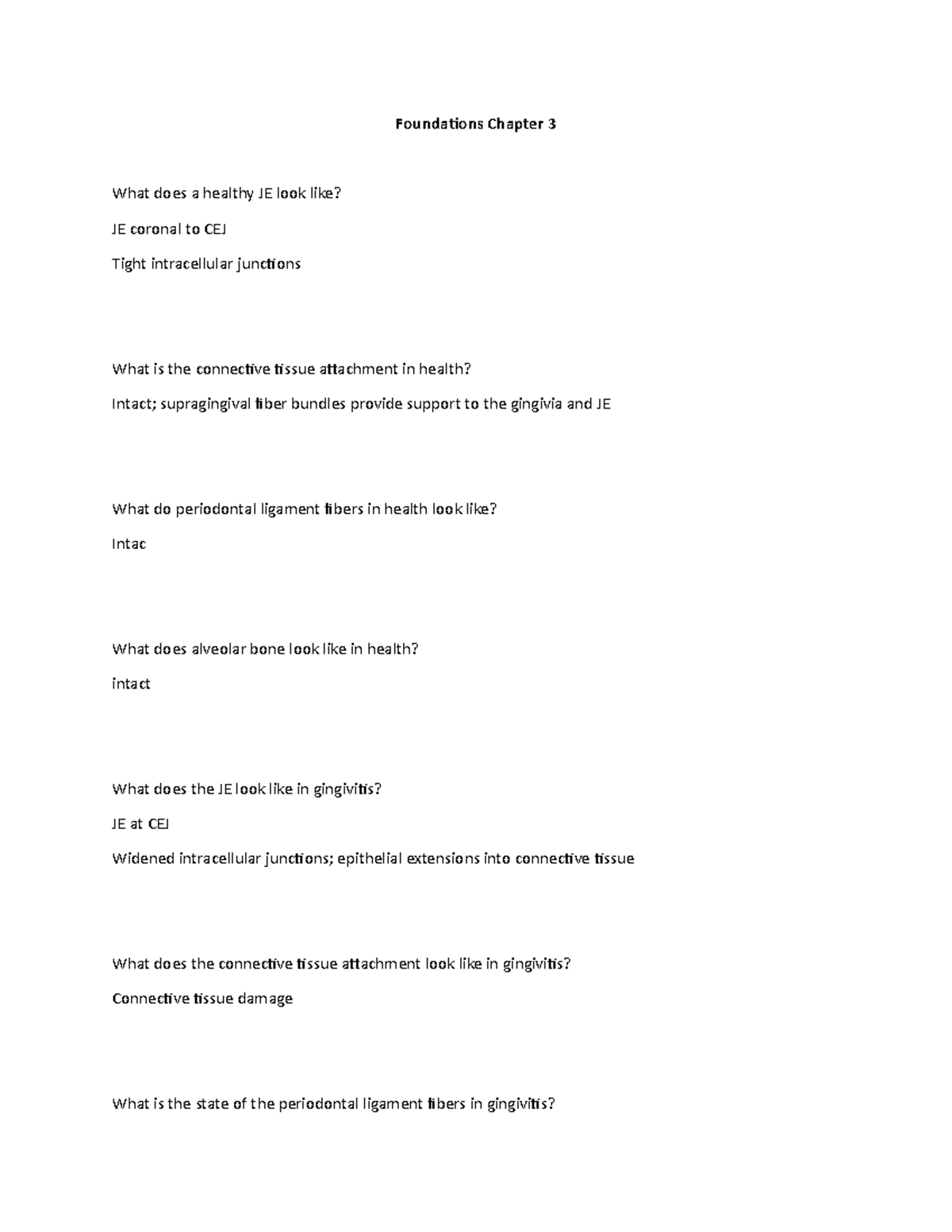 Foundations Chapter 3 - notes - Foundations Chapter 3 What does a ...